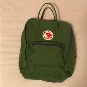 Fjallraven Kanken Green Backpack